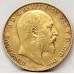AUSTRALIA 1904 . HALF 1/2 SOVEREIGN . PERTH . GOLD